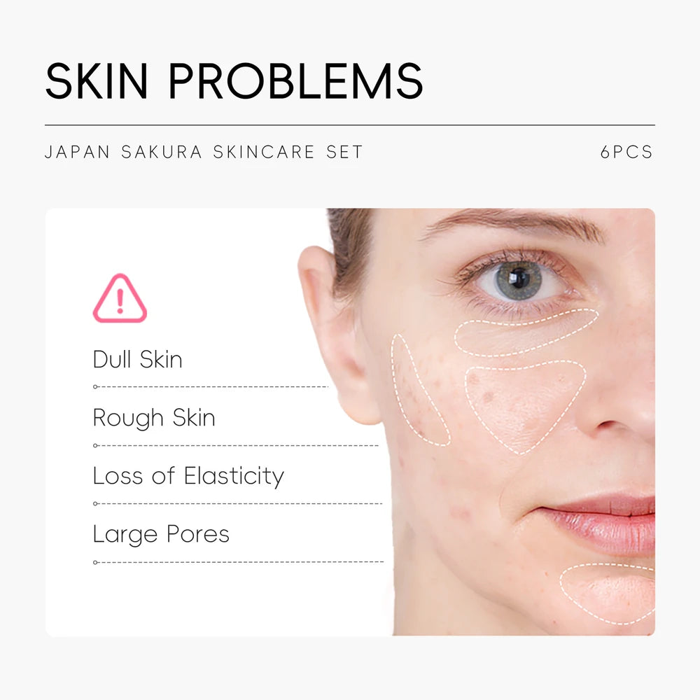 LAIKOU Cherry Blossom Skincare Set