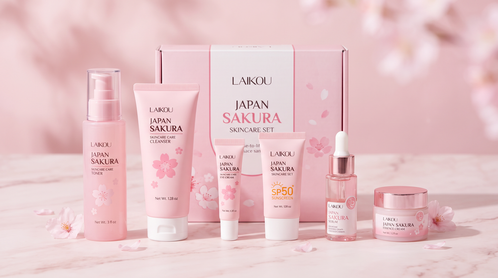 LAIKOU Cherry Blossom Skincare Set